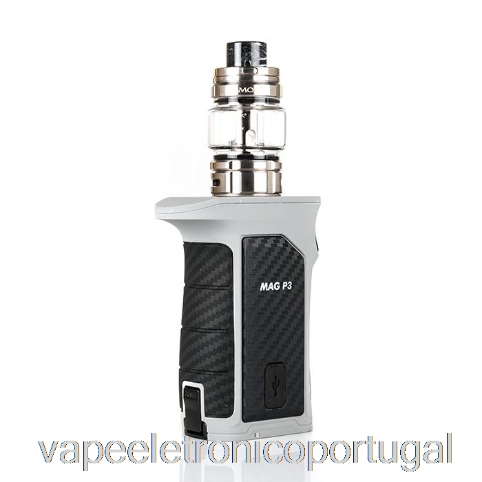 Vape Eletrônico Smok Mag P3 230w & Tfv16 Starter Kit Cinza / Preto